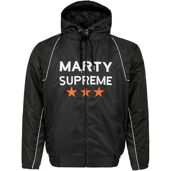Amazon.com: ZICOMO Mens Blue Hooded Jacket | Marty Supreme Cosplay